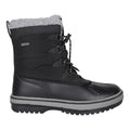 Black - Side - Mountain Warehouse Mens Thermal Waterproof Snow Boots