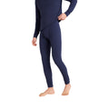 Dark Blue - Side - Animal Mens Blaze Base Layer Leggings
