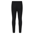 Black - Front - Mountain Warehouse Childrens-Kids Borg Lined Thermal Leggings