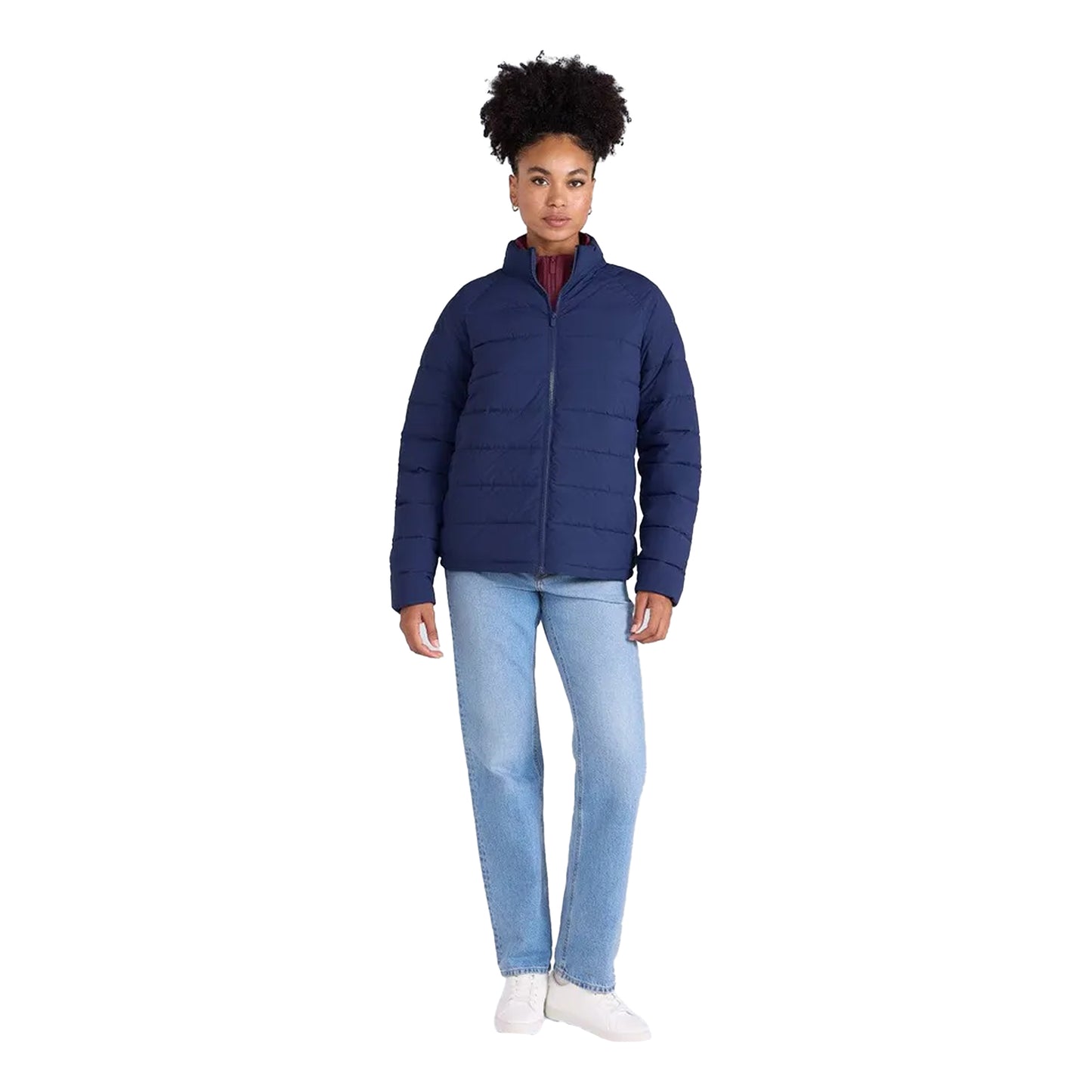Navy - Lifestyle - Animal Womens-Ladies Light Cosi Padded Jacket