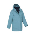 Teal - Lifestyle - Mountain Warehouse Childrens-Kids Alaskan 3 in 1 Waterproof Jacket