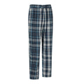 Navy - Side - Mountain Warehouse Mens Flannel Lounge Pants