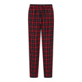 Red - Front - Mountain Warehouse Mens Flannel Lounge Pants