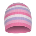 Pink - Side - Mountain Warehouse Childrens-Kids Assorted Designs Beanie (Pack of 2)