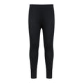 Black - Side - Mountain Warehouse Childrens-Kids Talus Base Layer Bottoms (Pack of 2)