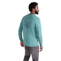 Green - Pack Shot - Mountain Warehouse Mens Bike Long-Sleeved T-Shirt