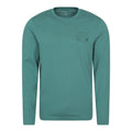 Green - Front - Mountain Warehouse Mens Bike Long-Sleeved T-Shirt