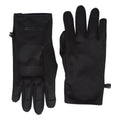 Black - Side - Mountain Warehouse Unisex Adult Water Resistant Nano Fleece Gripped Gloves