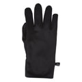 Black - Front - Mountain Warehouse Unisex Adult Water Resistant Nano Fleece Gripped Gloves