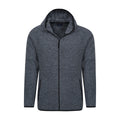 Black - Pack Shot - Mountain Warehouse Mens Snowdon II Full Zip Hoodie