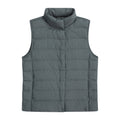 Dark Khaki - Front - Animal Womens-Ladies Down Lightweight Gilet