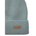 Light Teal - Side - Animal Rowan Beanie