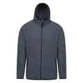 Black - Front - Mountain Warehouse Mens Snowdon II Full Zip Hoodie