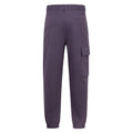 Berry - Back - Mountain Warehouse Childrens-Kids Avery Brushed Back Jogging Bottoms