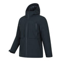 Navy - Side - Mountain Warehouse Mens Langdon Water Resistant Padded Parka