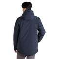 Navy - Pack Shot - Mountain Warehouse Mens Langdon Water Resistant Padded Parka