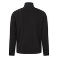 Black - Back - Mountain Warehouse Mens Raso Full Zip Fleece Top