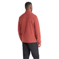 Burgundy - Lifestyle - Mountain Warehouse Mens Raso Full Zip Fleece Top