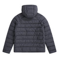 Charcoal - Back - Animal Mens Light Cloud Cosi Hooded Marl Padded Jacket