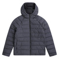 Charcoal - Front - Animal Mens Light Cloud Cosi Hooded Marl Padded Jacket