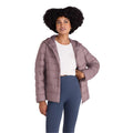 Dusky Purple - Side - Mountain Warehouse Womens-Ladies Lightweight Packable Jacket