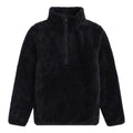 Black - Front - Animal Womens-Ladies Teddy Fleece Half Zip Jacket