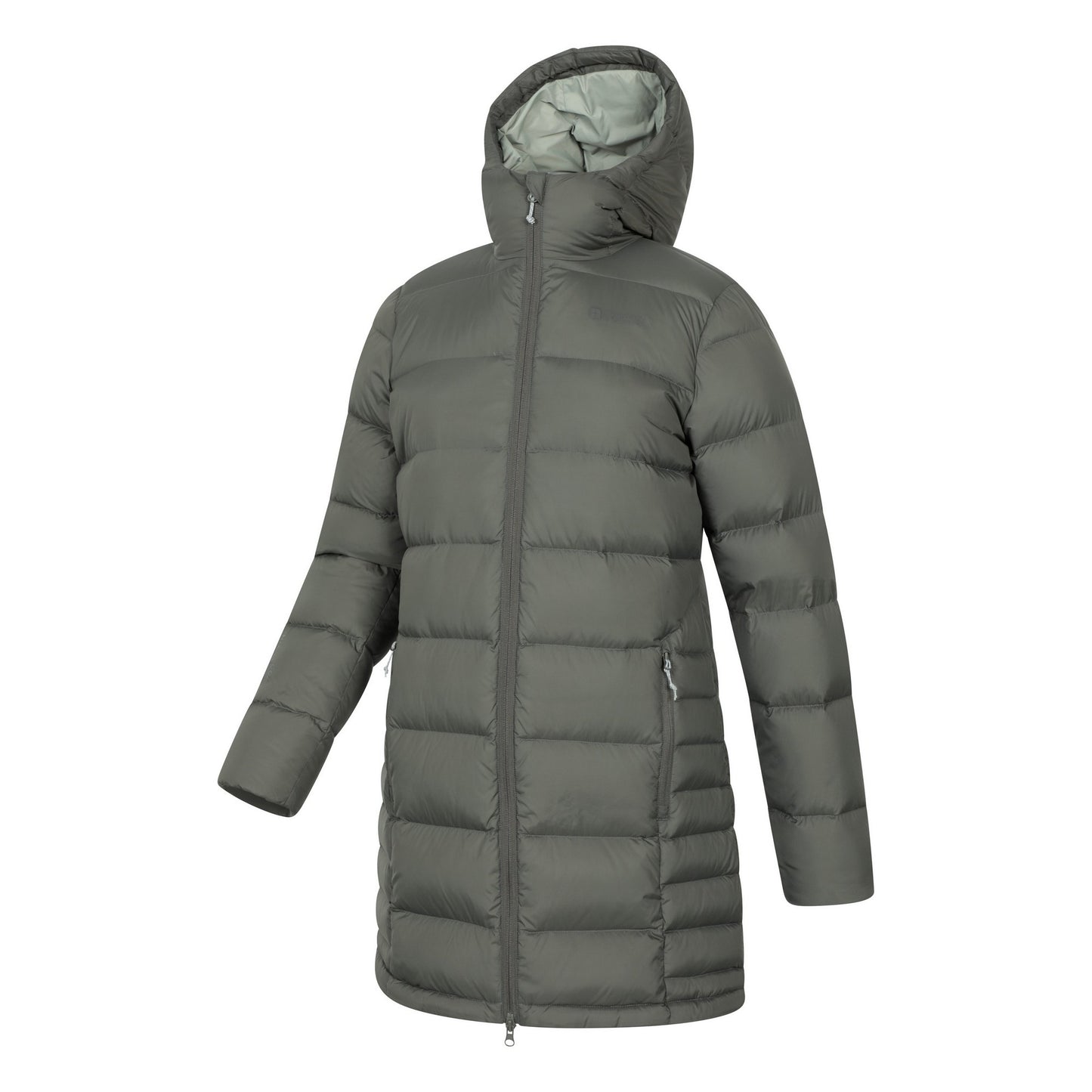Khaki Green - Lifestyle - Mountain Warehouse Womens-Ladies Stratus Extreme Packable Long Down Jacket