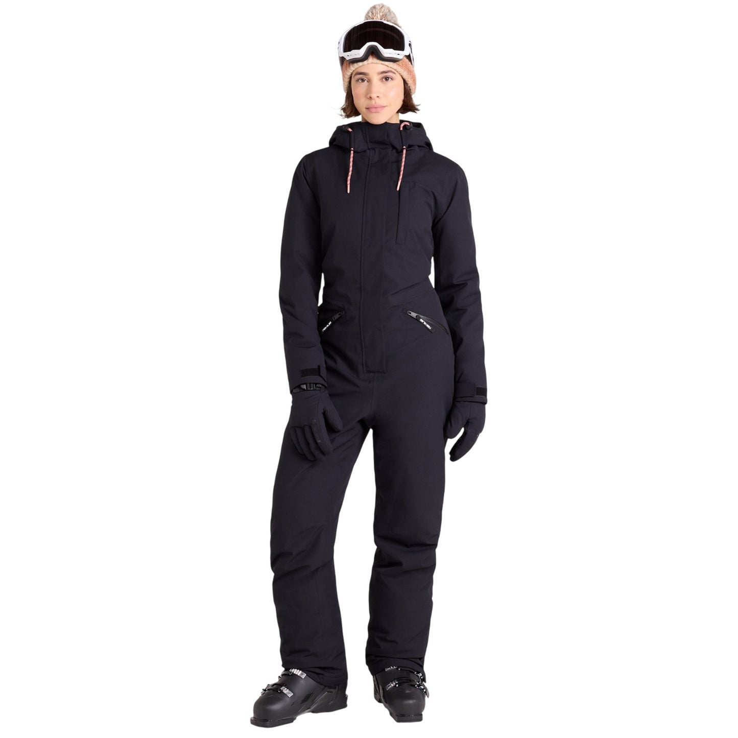Black - Lifestyle - Animal Waterproof Ski Jacket & Trousers