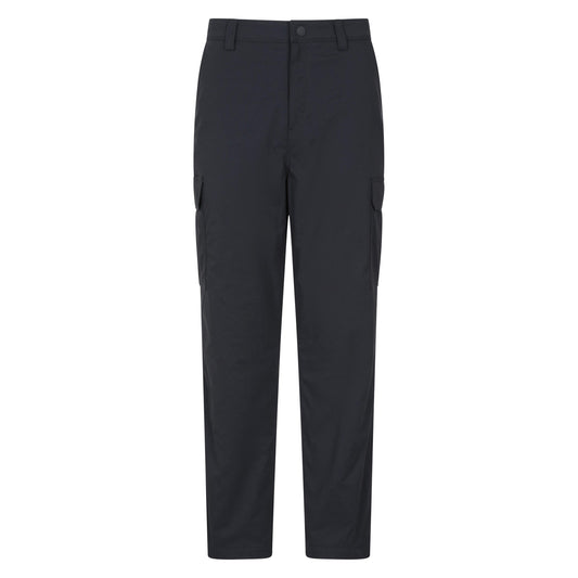 Black - Front - Mountain Warehouse Mens Delta Fleece Lined Winter Trousers