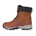 Tan - Lifestyle - Mountain Warehouse Mens Tallin Leather Waterproof Thermal Snow Boots