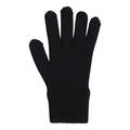Black - Back - Animal Unisex Adult Rowan Knitted Gloves