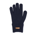 Navy - Front - Animal Unisex Adult Rowan Knitted Gloves