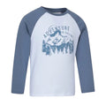 White - Side - Mountain Warehouse Childrens-Kids Adventure Mountain Long-Sleeved T-Shirt