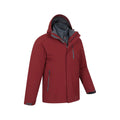 Rust - Lifestyle - Mountain Warehouse Mens Sycamore 3 in 1 Waterproof Jacket