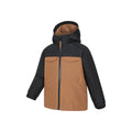Black - Side - Mountain Warehouse Childrens-Kids Titan Water Resistant Padded Ski Jacket