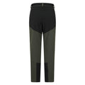 Green - Back - Mountain Warehouse Mens Forest Fleece Lined Two Tone Winter Trousers