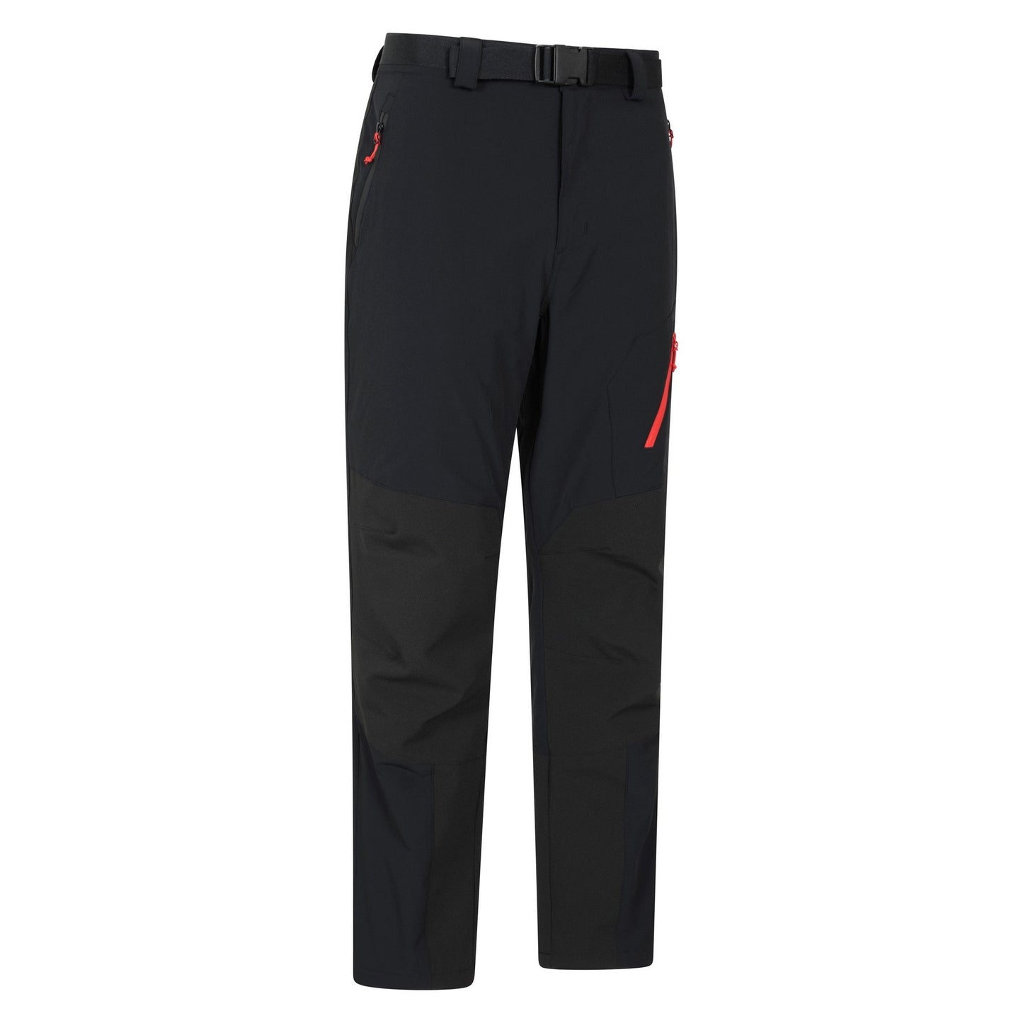 Black - Lifestyle - Mountain Warehouse Mens Forest Fleece Lined Two Tone Winter Trousers