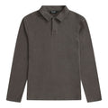 Khaki Green - Front - Animal Mens Ollie Long-Sleeved Polo Shirt