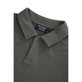 Khaki Green - Side - Animal Mens Ollie Long-Sleeved Polo Shirt