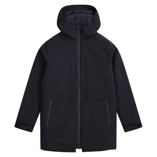 Black - Front - Animal Womens-Ladies Jackie Waterproof Padded Jacket