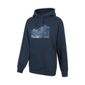 Navy - Side - Mountain Warehouse Womens-Ladies Nightscape Relaxed Fit Hoodie