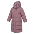 Pink - Side - Mountain Warehouse Childrens-Kids Water Resistant Padded Jacket