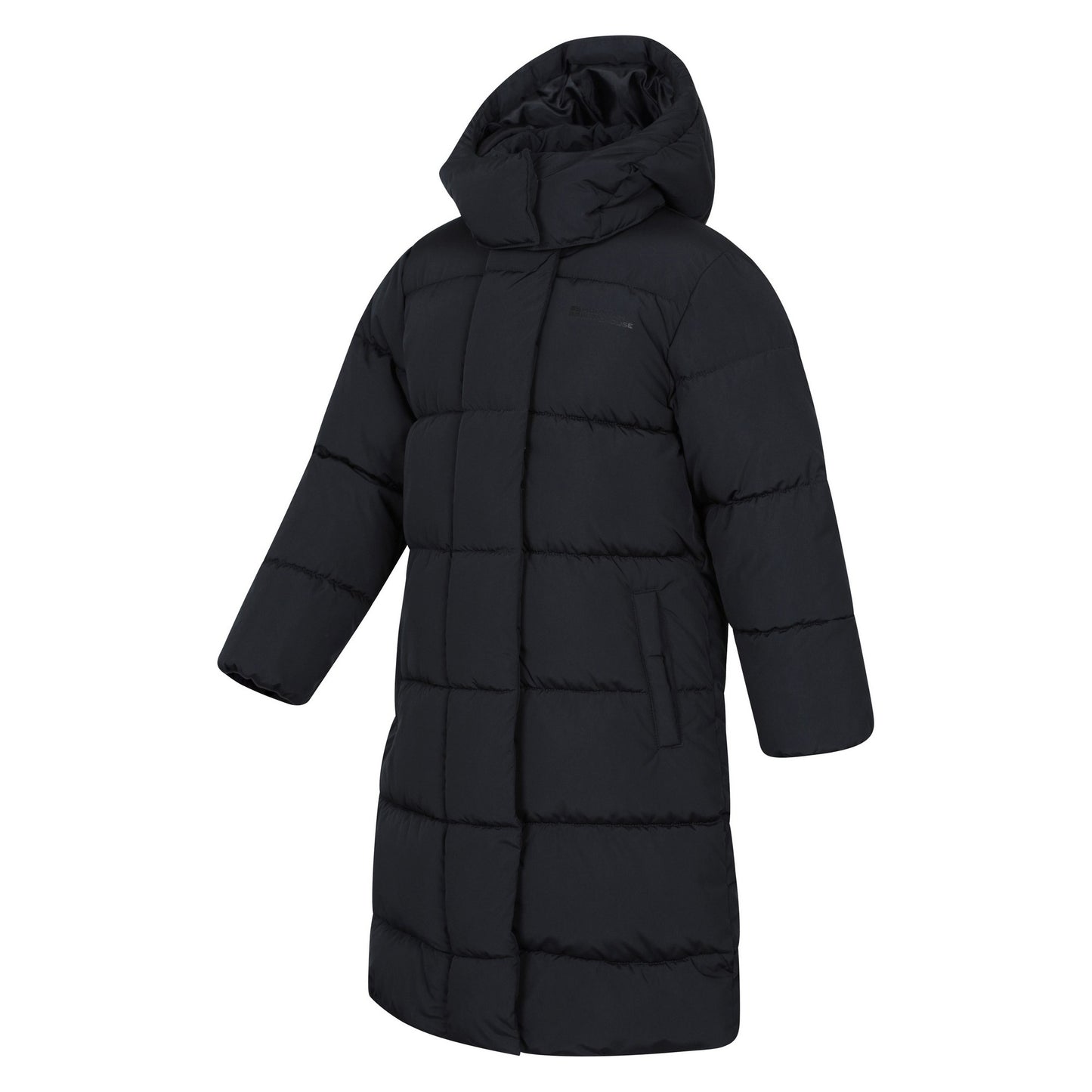 Black - Lifestyle - Mountain Warehouse Childrens-Kids Water Resistant Padded Jacket