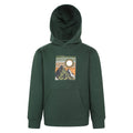 Dark Green - Front - Mountain Warehouse Childrens-Kids Adventure Awaits Graphic Hoodie