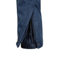 Navy - Side - Mountain Warehouse Childrens-Kids Falcon Extreme Waterproof Bib Front Snow Ski Trousers