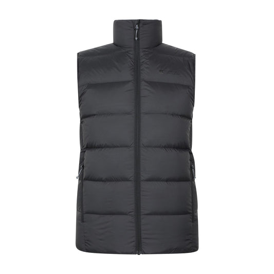 Black - Front - Mountain Warehouse Mens Stratus Down Packable Gilet