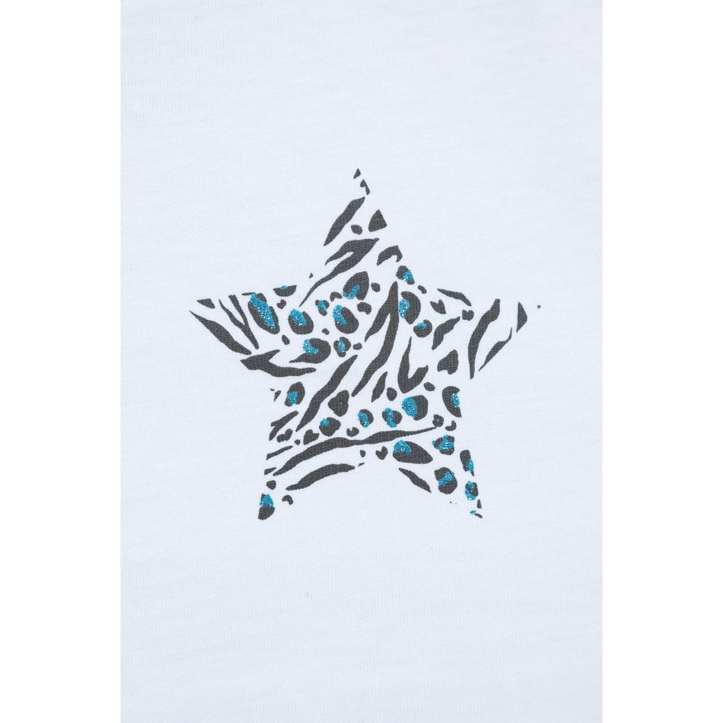 Light Beige - Lifestyle - Mountain Warehouse Childrens-Kids Leopard Star Long-Sleeved T-Shirt