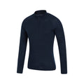 Navy - Side - Mountain Warehouse Mens Merino Wool Base Layer Top (Pack of 2)