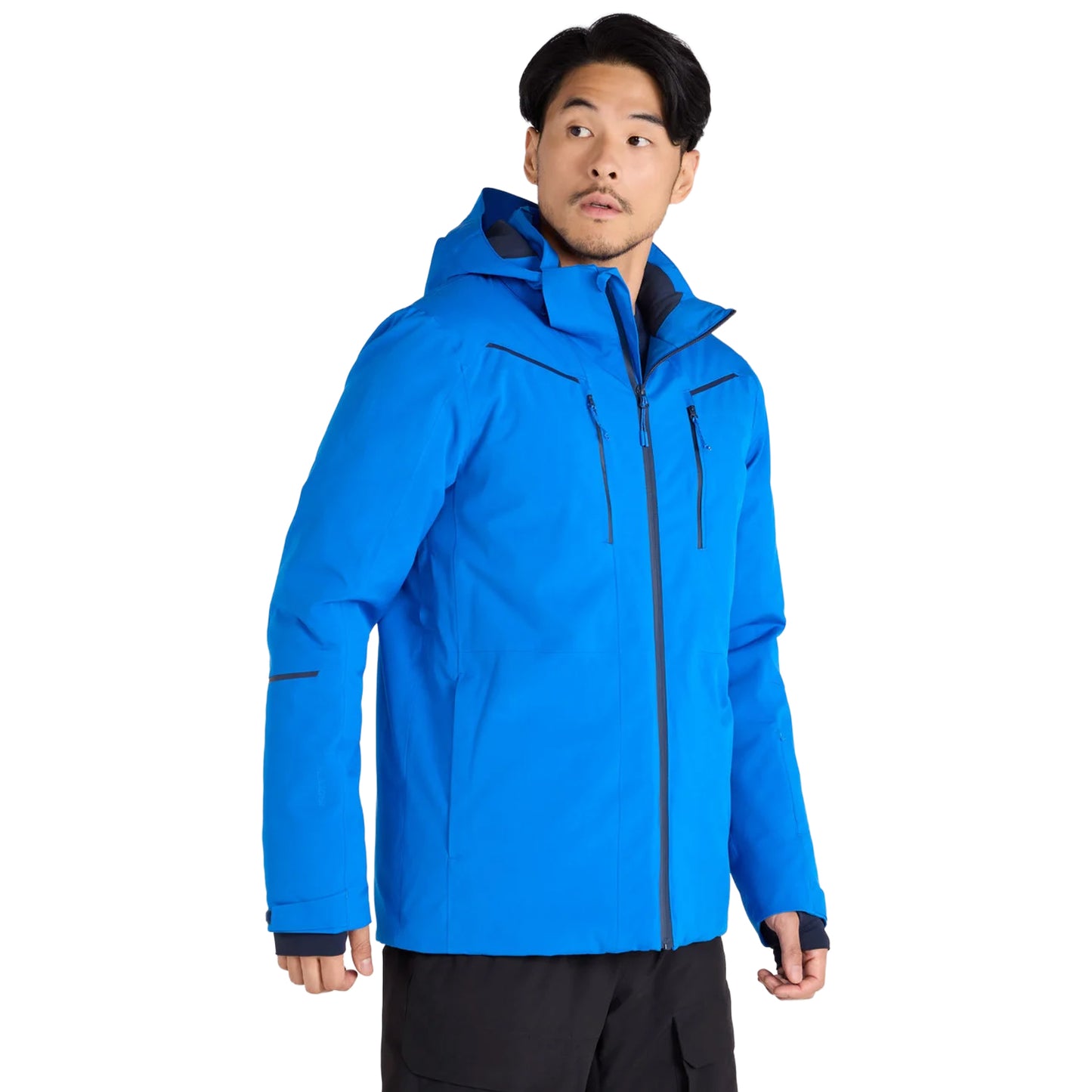 Blue - Pack Shot - Mountain Warehouse Mens Neptune Padded Waterproof Ski Jacket