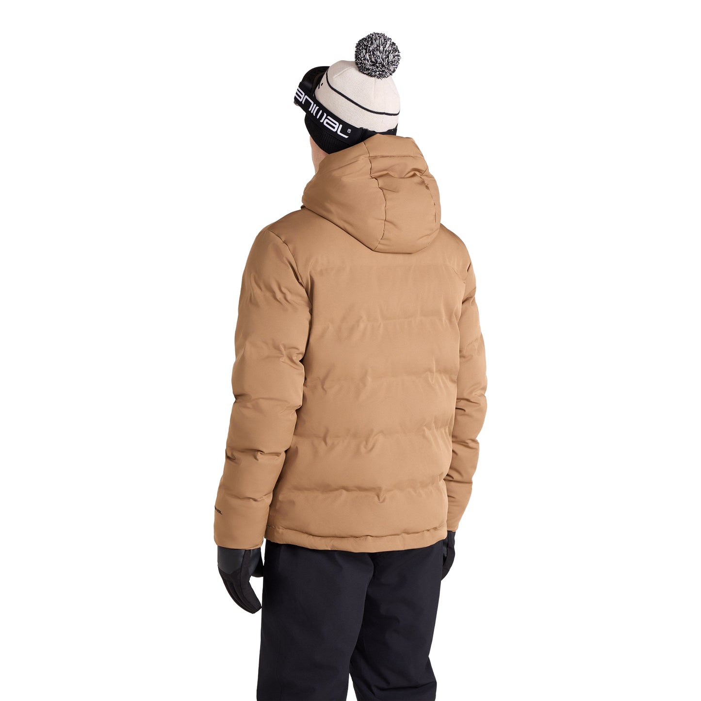 Brown - Lifestyle - Animal Mens Polar Ski Jacket